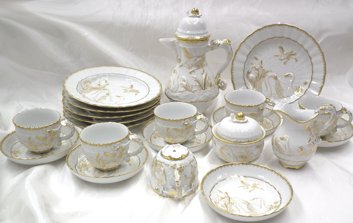 希少 マイセン□Bフォーム プレート ペイントナンバー□モカ 200周年