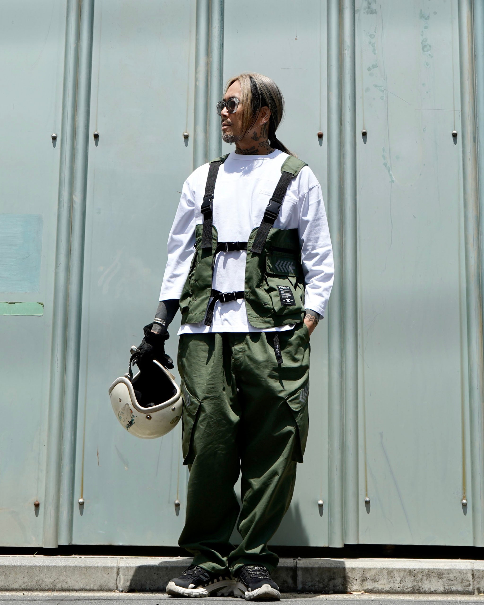 EVILACT TACTICAL VEST olive drab | EVILACT (イーブルアクト