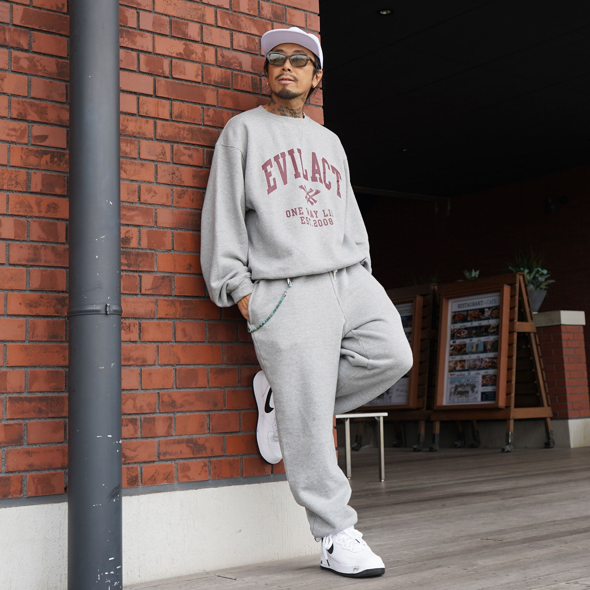 EVILACT HEAVY SWEAT PT | EVILACT (イーブルアクト）Official Site