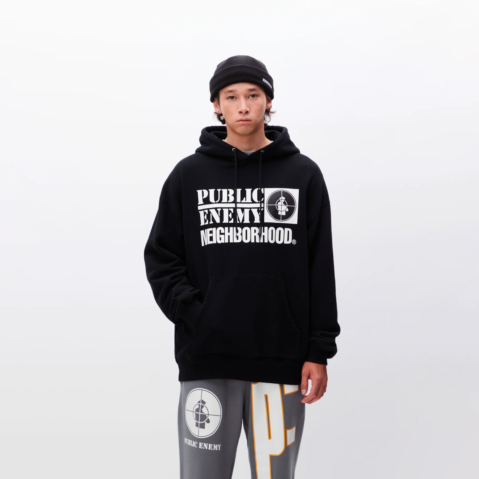Neighborhood x Public Enemy Mens Hoodie – Extra Butter