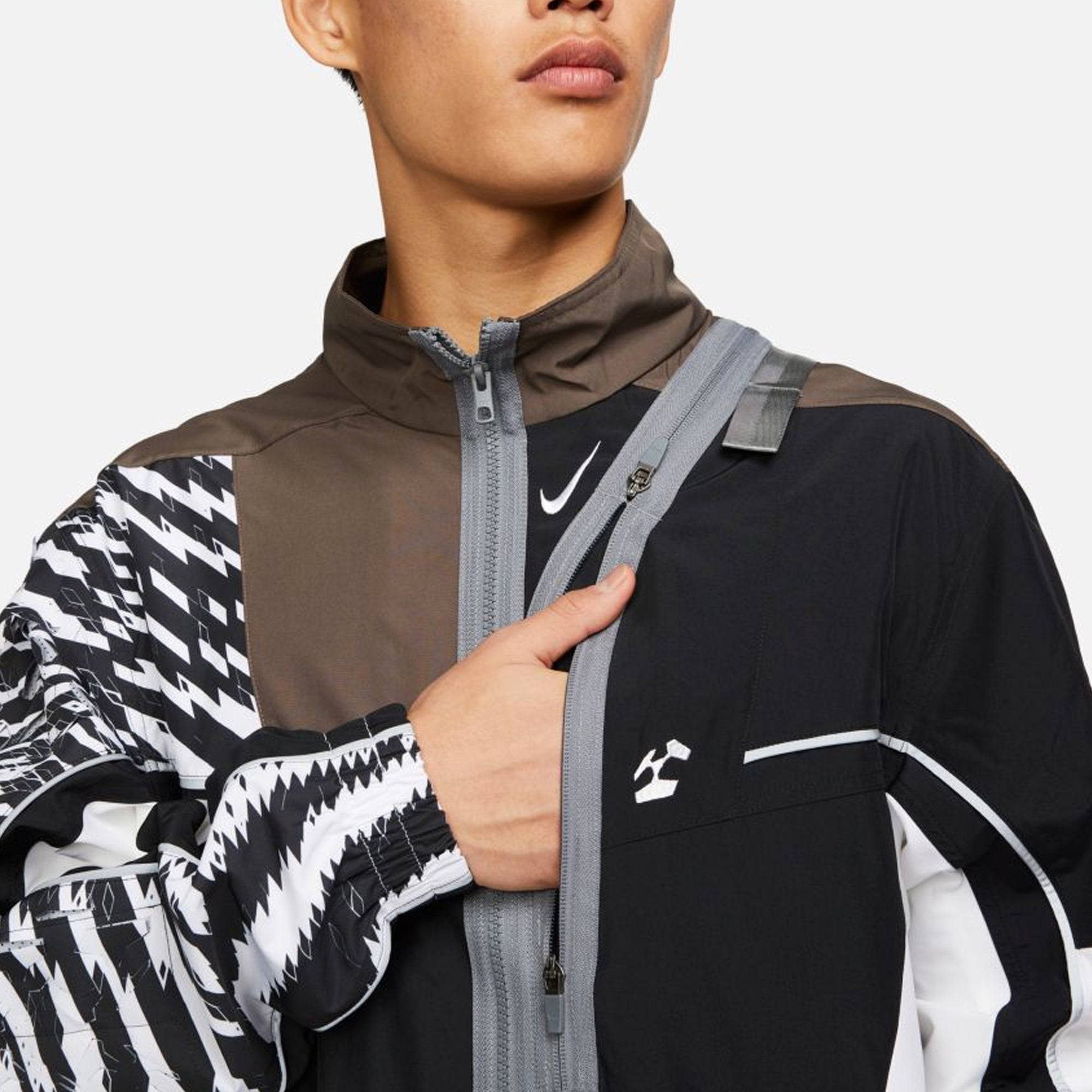 Nike Mens NRG Woven Jacket 'White/Multi' – Extra Butter