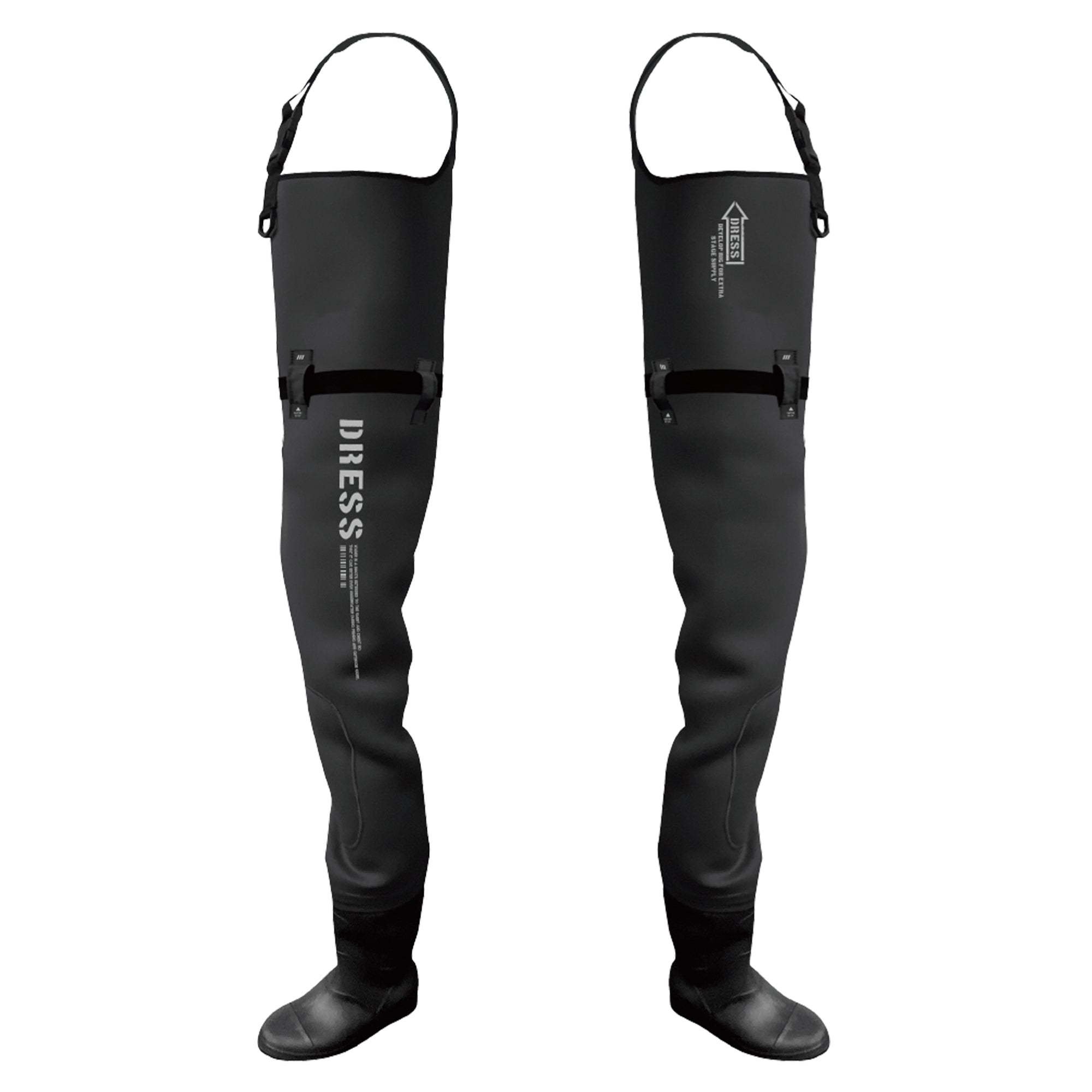 クロロプレン ハイチェストウェーダー+ 胴付長靴 [ラジアルソール