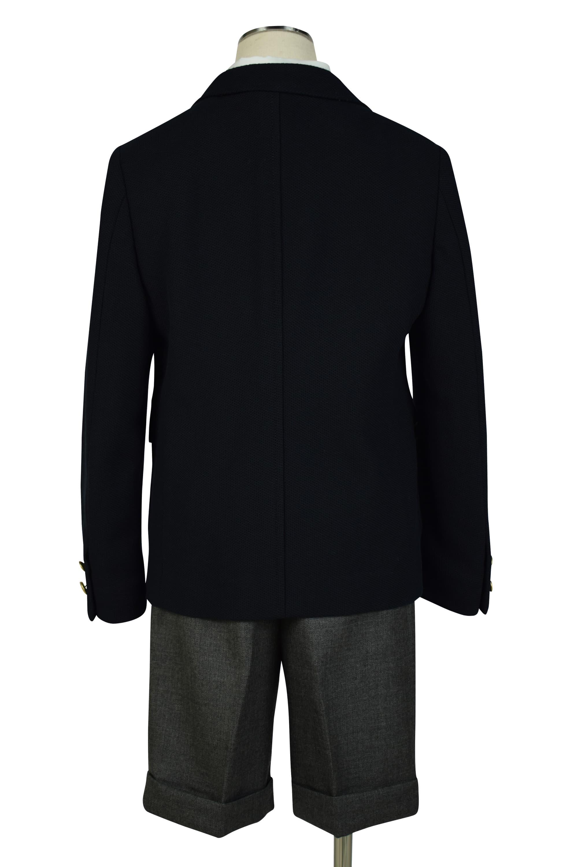 J.PRESS 金ボタン紺ブレザー×グレースーツセット (120cm) をレンタル