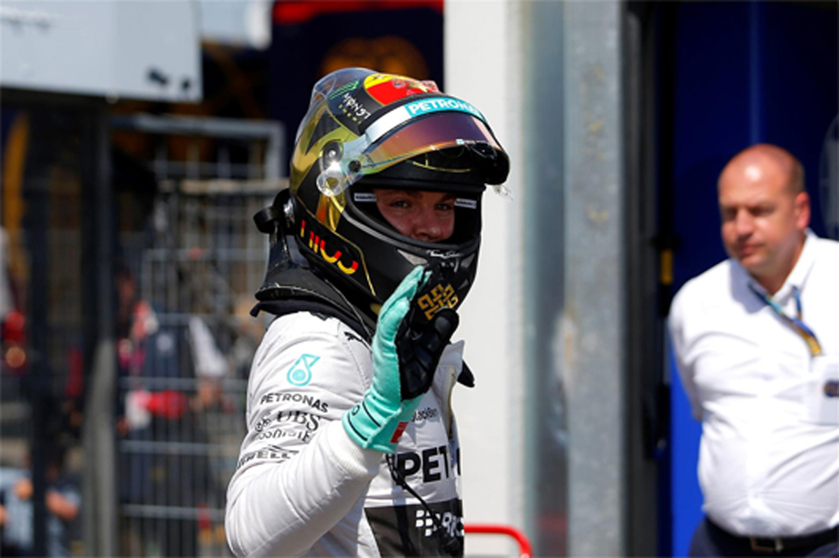 メルセデス：ニコ・ロズベルグが今季5度目のポール （F1ドイツGP予選