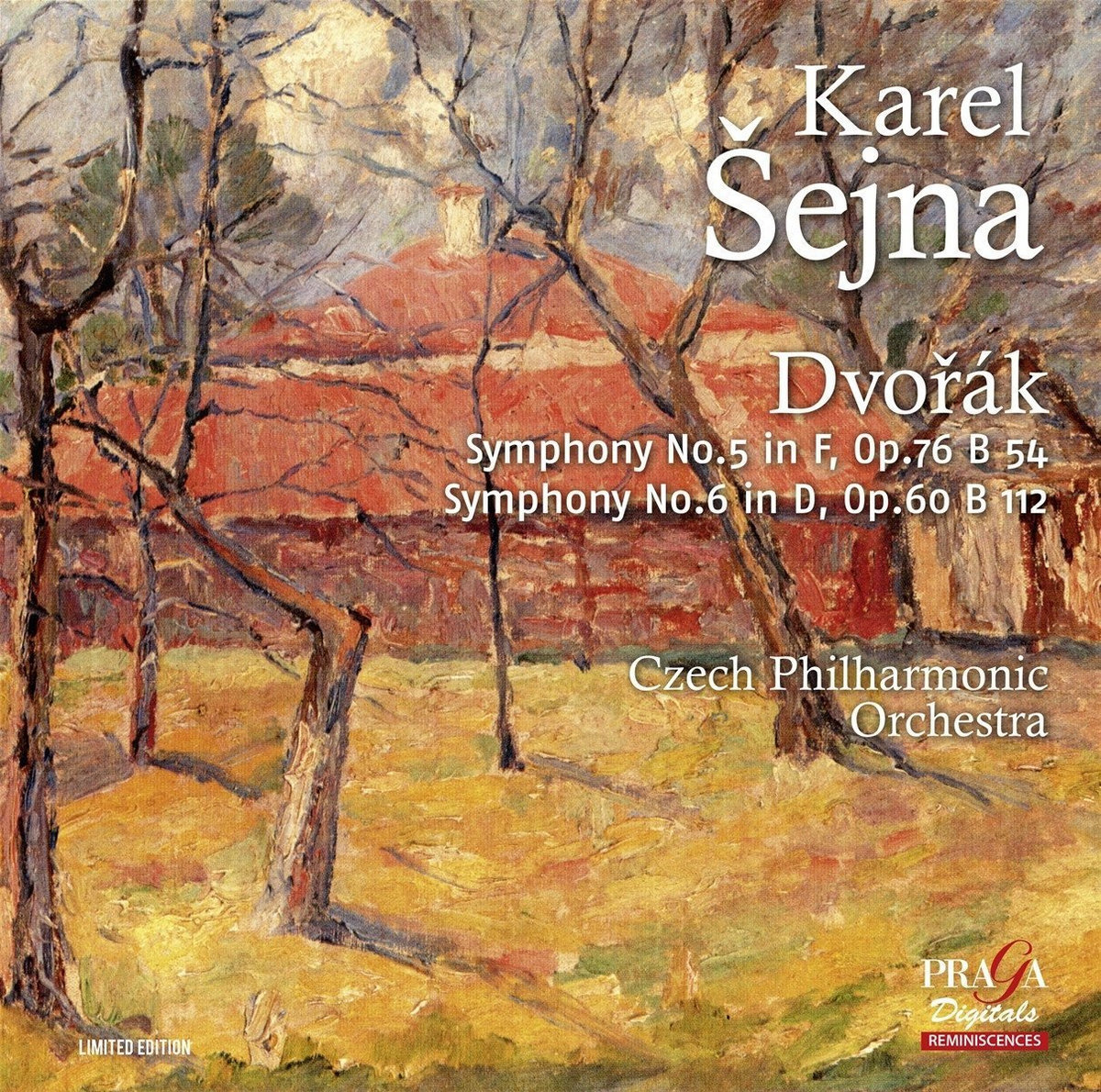 Antonín Dvořák: Symphonies Nos. 5 & 6 | Czech Philharmonic