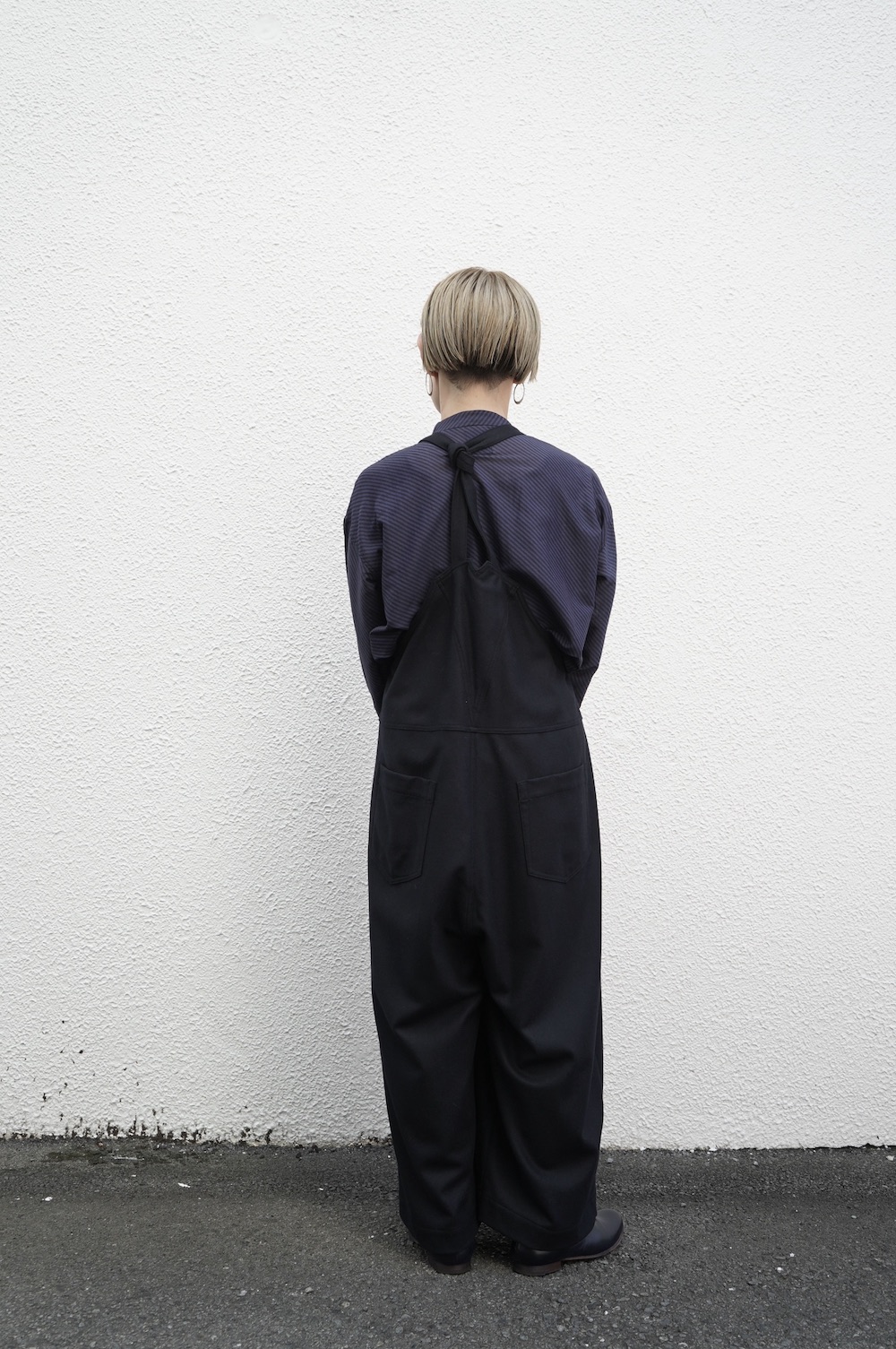 NATIVE VILLAGE ”NO,6/露：dew” ウールサロペット annabelle