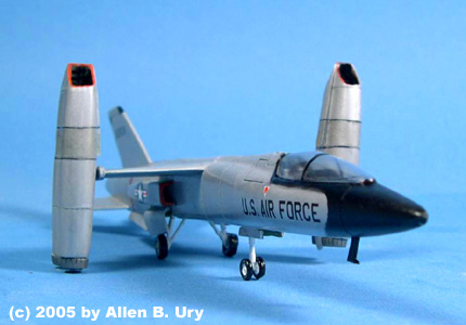 Bell XF-109 (1961) 1:72 Model Kit by Anigrand