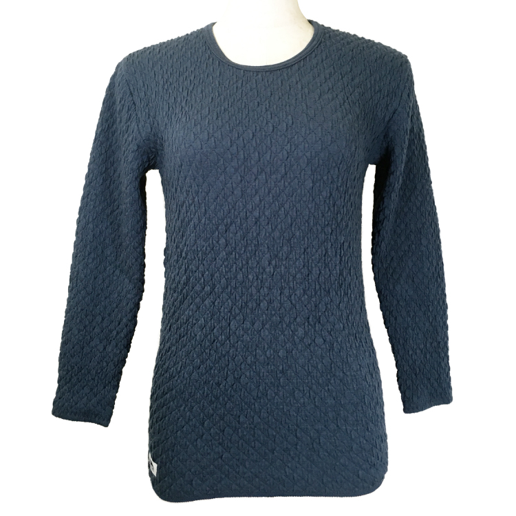 ひだまり チョモランマ 婦人 長袖丸首インナー M(M 婦人 長袖丸首