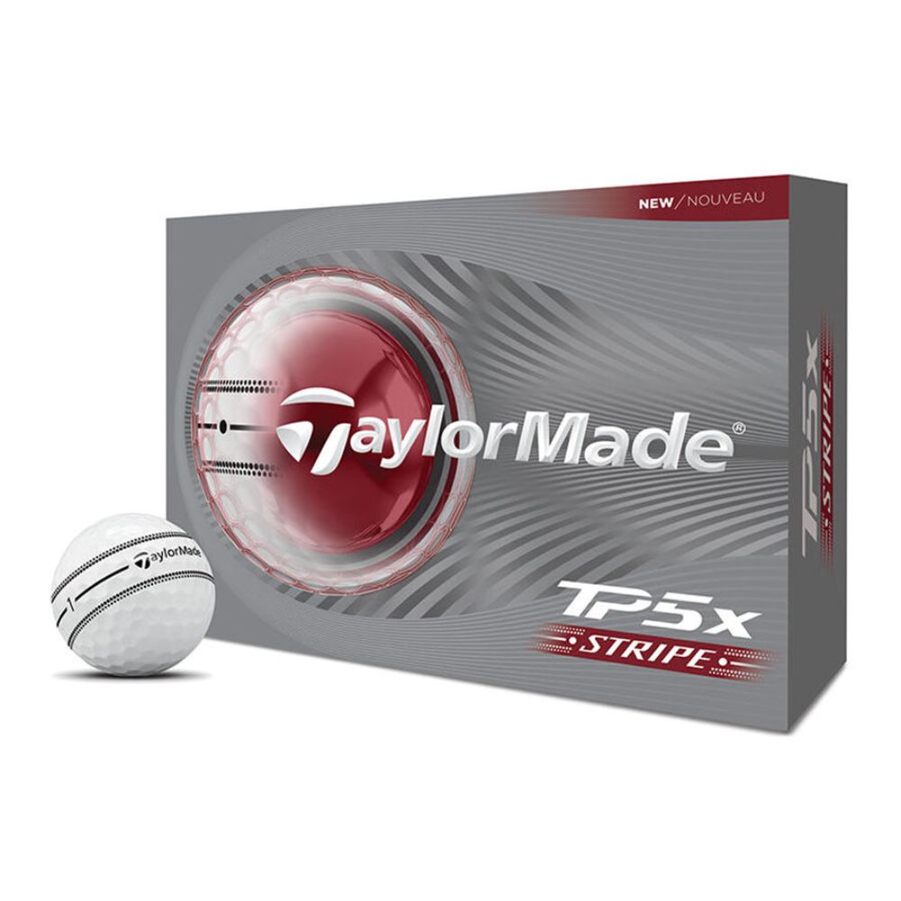 TaylorMade 2026 TP5x Stripe Golf Balls | Fairway Jockey - Pro Shop