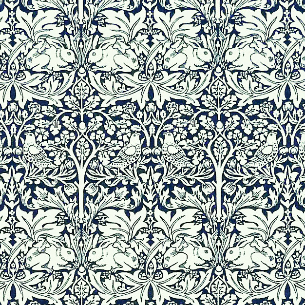 Fairy Cotton / ベスト・オブ・モリス 兄弟うさぎ インディゴ