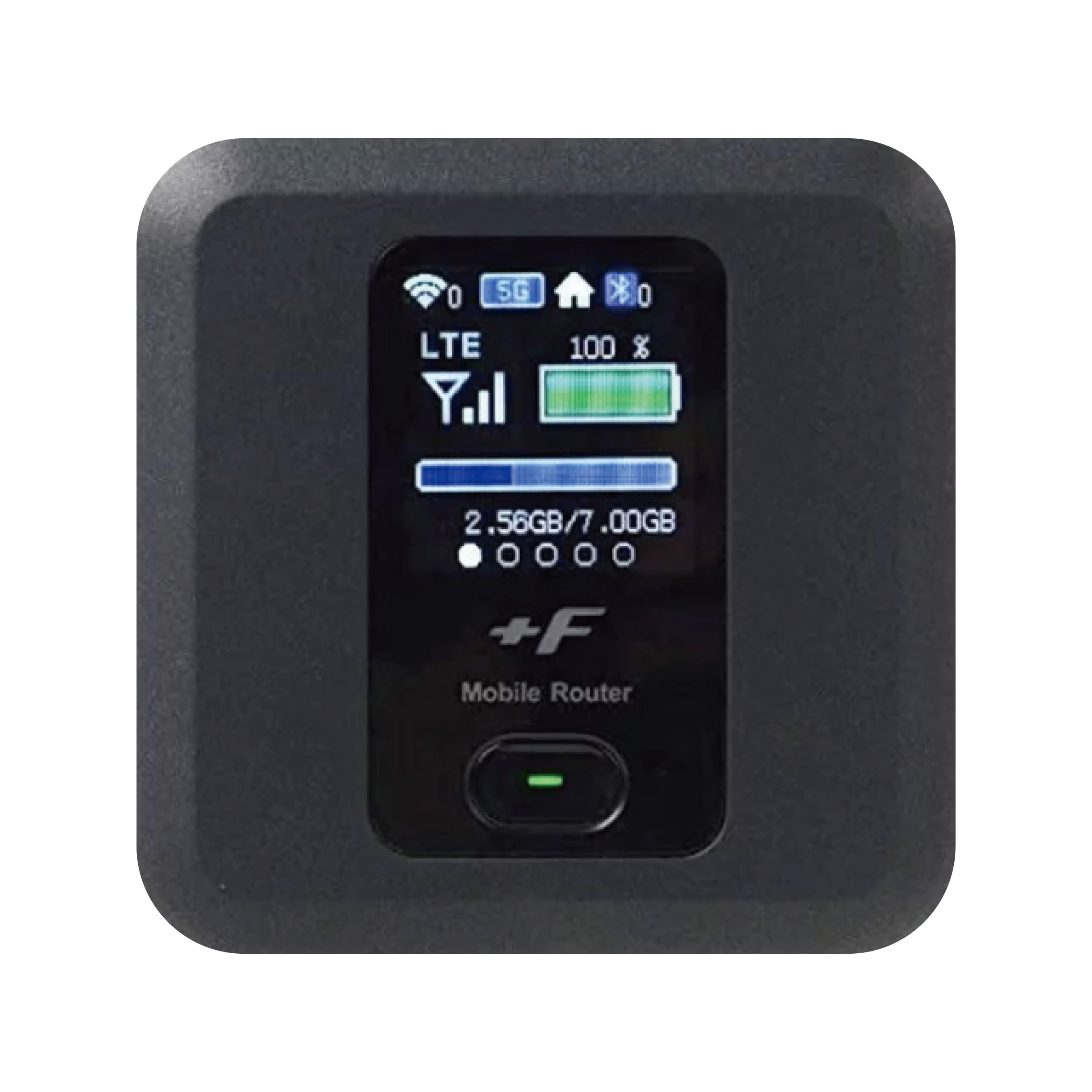 レンタル] 富士ソフト モバイルWi-Fiルーター +F FS030W 100GB/月