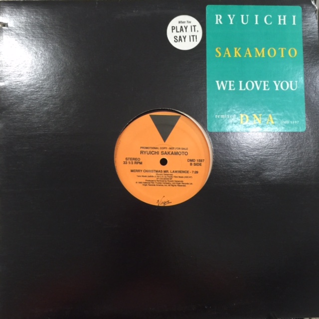 Ryuichi Sakamoto - Merry Christmas Mr. Lawrence (12'') - FATMAN
