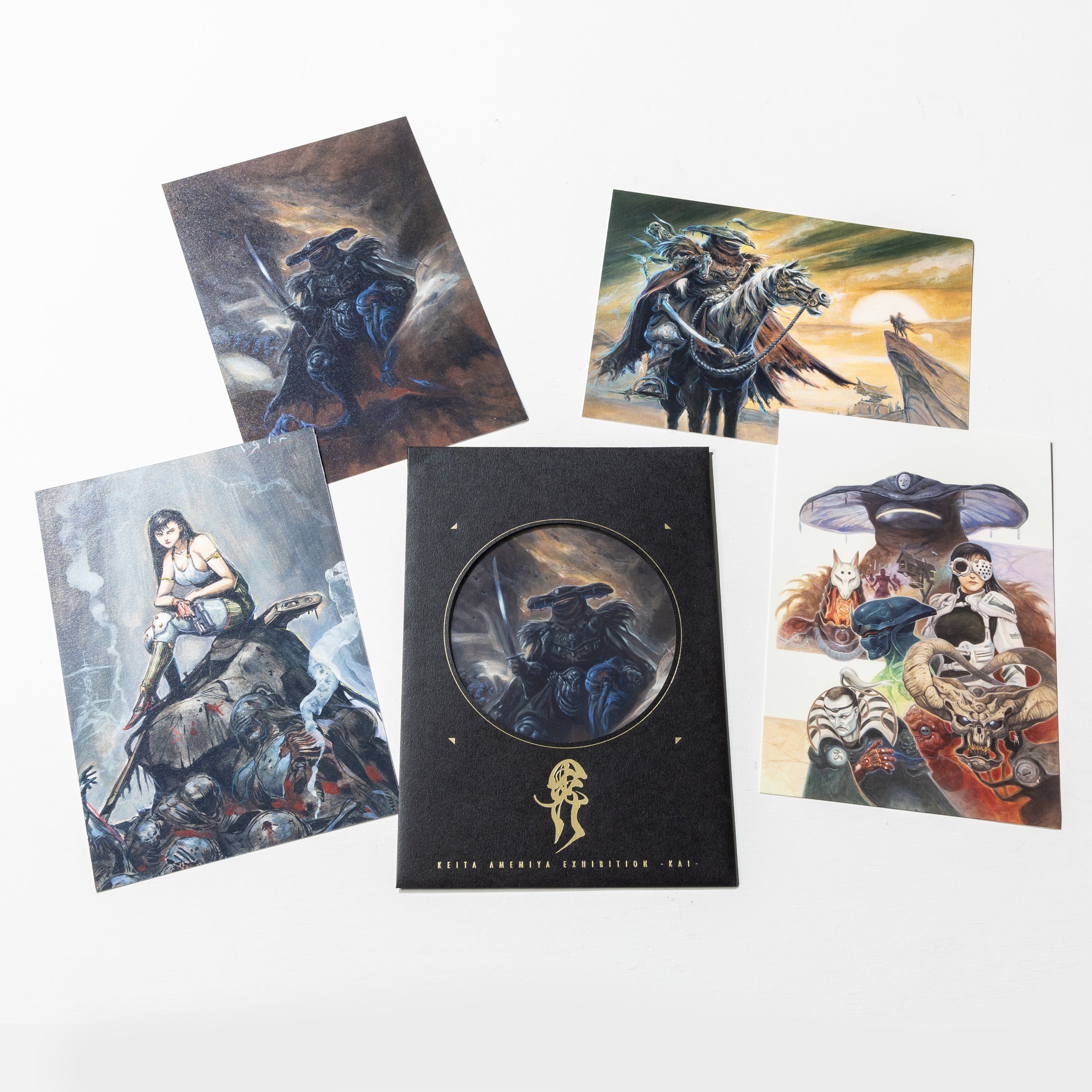 雨宮慶太仕事展-界- アートカードセット – FAV ALL