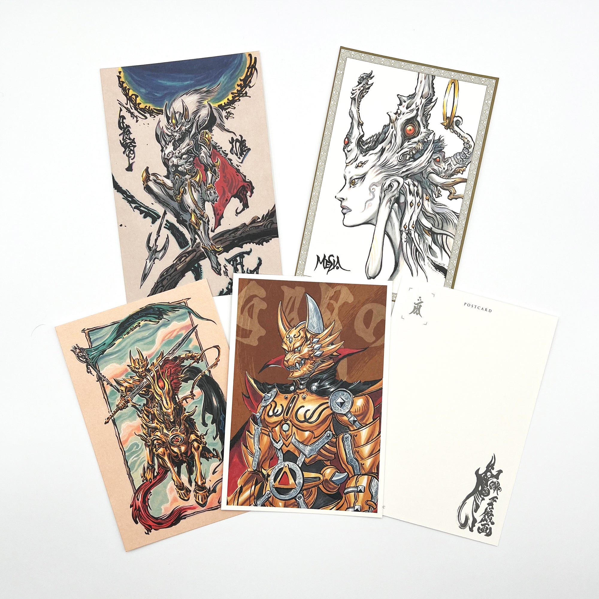 牙狼画展 ポストカード4枚セット【D】 – FAV ALL