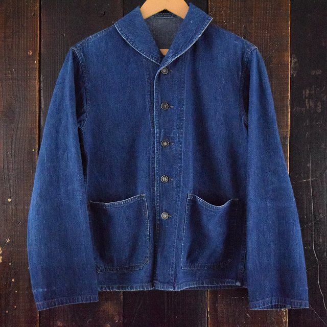 40's USN ヘチマショールデニムカバーオール 13スターボタン 40年代
