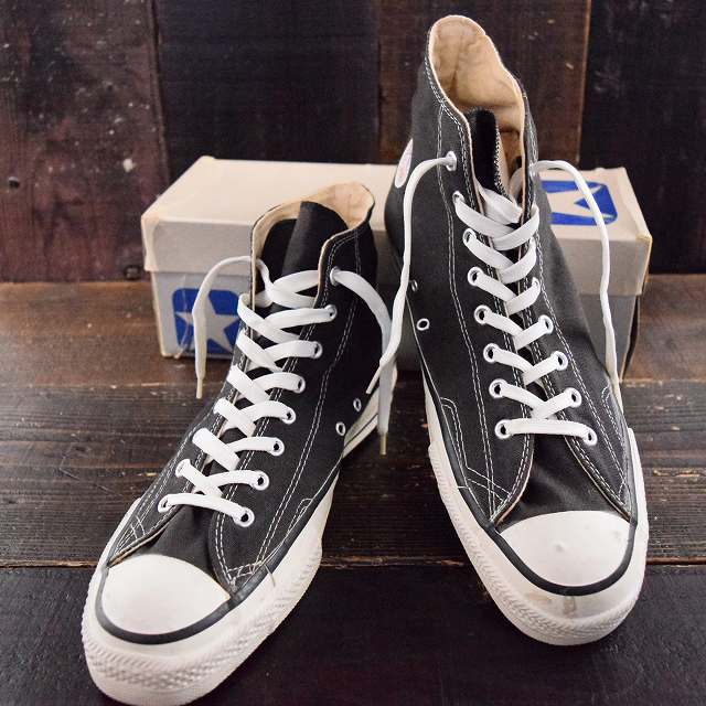80's CONVERSE ALLSTAR USA製 当て布 箱付80年代 コンバース