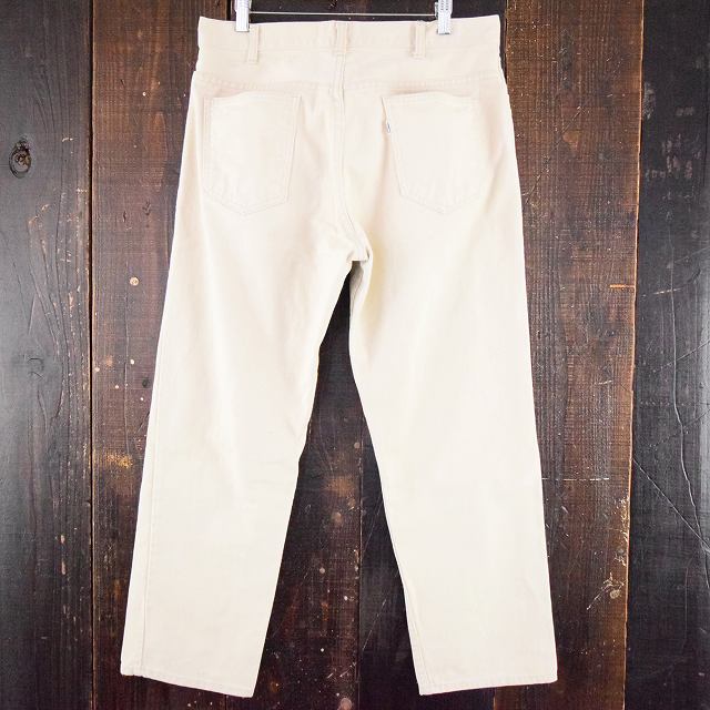 60's〜70's LEVI'S BIGE STA-PREST テーパードパンツ 白タグ W33 60