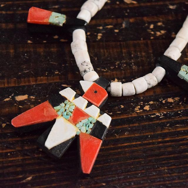 1930's〜1940's サントドミンゴ族 バッテリーバードネックレス30年代