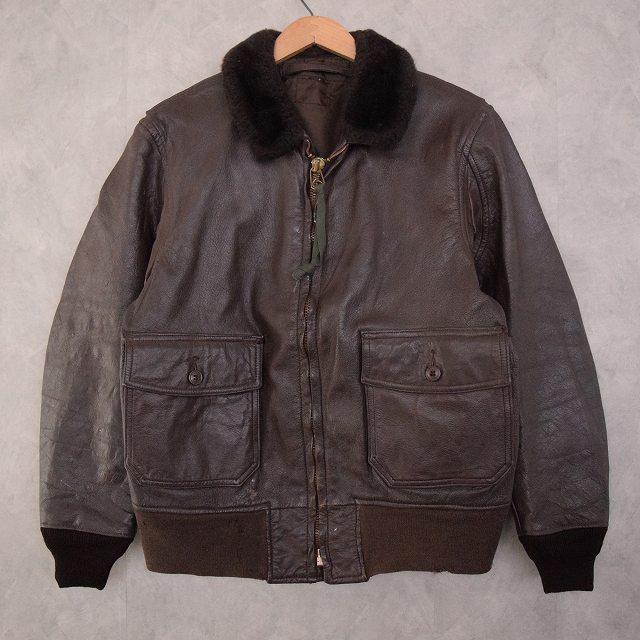 60's U.S.NAVY G-1 Flight Jacket60年代 アメリカ軍 ミリタリー
