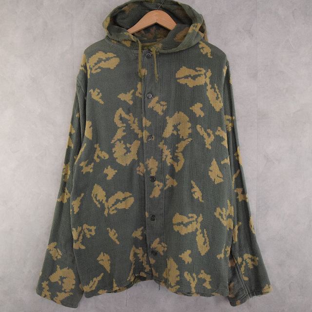 70's〜80's 旧ソ連 KLMK迷彩 コットンメッシュパーカ70年代 80年代