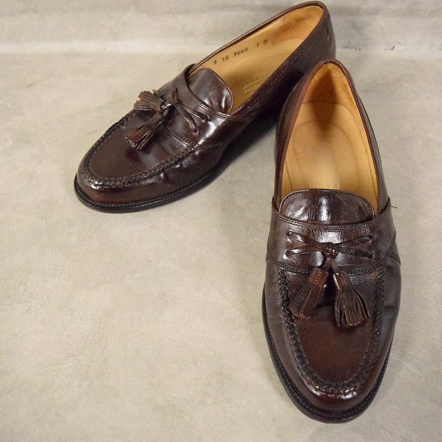 ジョンストン アンド マーフィー 革靴 レザーシューズ イタリア製