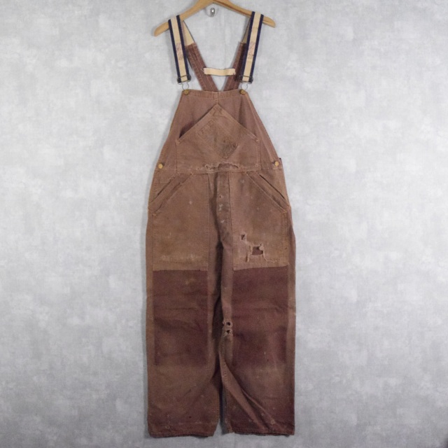 50年代 50s カーターズ ワーク コットン ブラウン キャンバス
