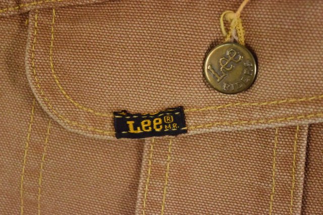70s 70年代 リー アメリカ製 デニムジャケット Gジャン 茶 |ビンテージ