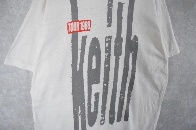 80年代 80s キースリチャーズ アメリカ製 ギター ギタリスト 白