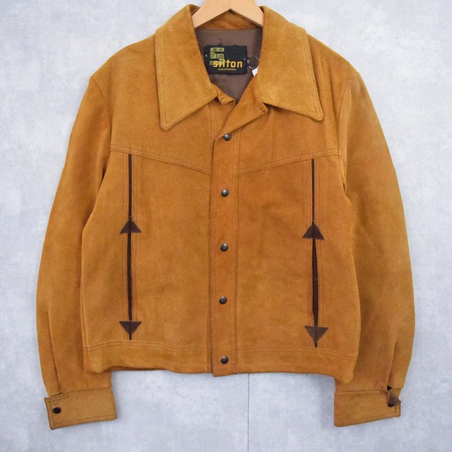 70年代 70s ヌバック キャメル ｜ヴィテージ古着屋Feeet 通販 名古屋