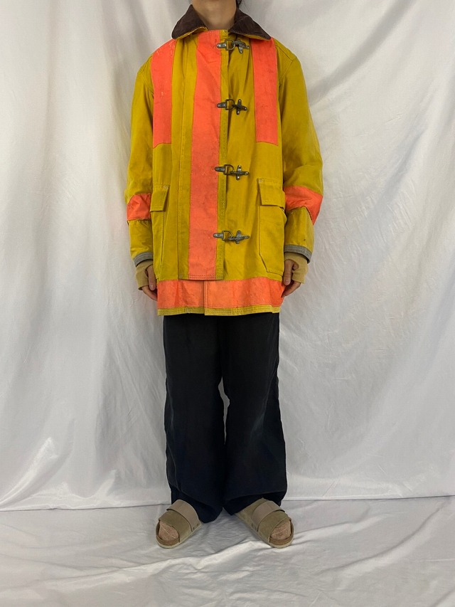 80年代 消防士 ワーク グローブ アメリカ製 黄色 │ヴィテージ古着屋
