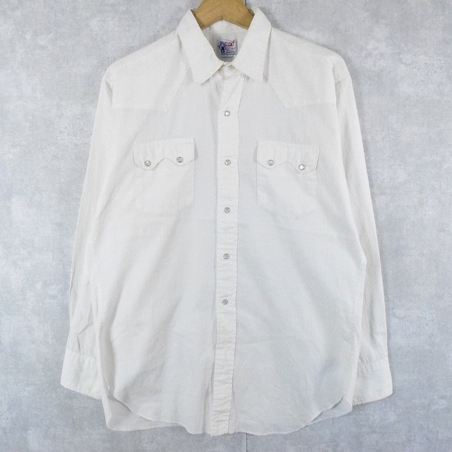 60年代 リーバイス サドルマン コットン ウエスタンシャツ スナップ