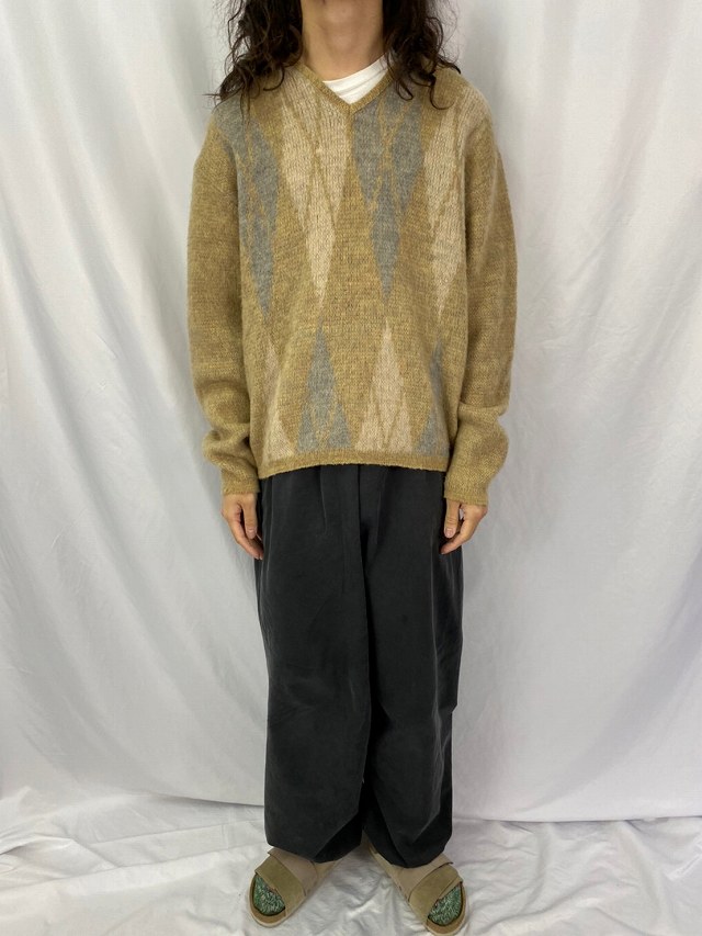 60年代 60s マクレガー モヘヤ シャギー プルオーバー ダイヤ