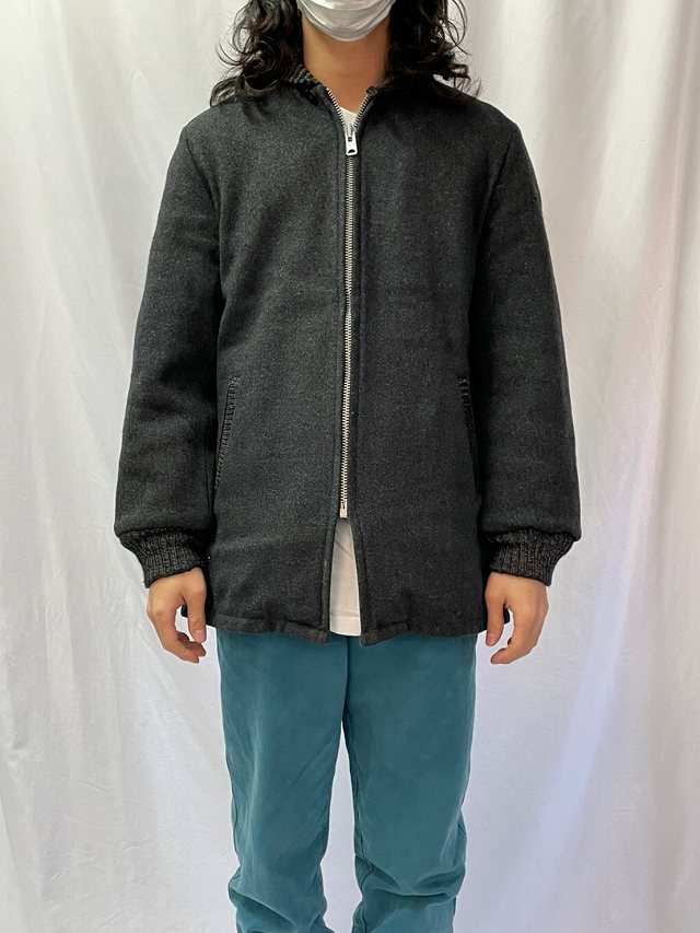 50年代 50s 60年代 60s メルトン カーコート グレー ヘチマ襟