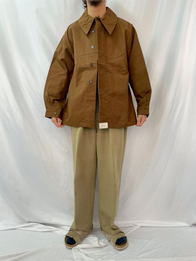 40年代 40s 50年代 50s EURO ユーロ コットン ダック 茶色 ワーク