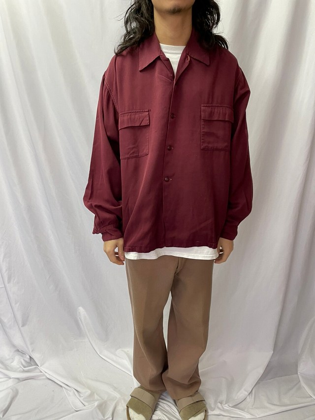 ヴィンテージ 60s 50s オープンカラー 開襟 シャツ ビンテージ 希少