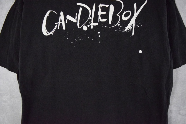 90年代 90s アメリカ製 キャンドルボックス バンT ミュージック 音楽