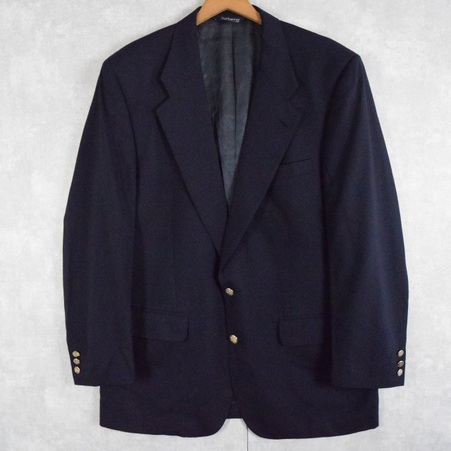 90年代 90s バーバリーズ 紺ブレ ブレザー ネイビー | ビンテージ古着