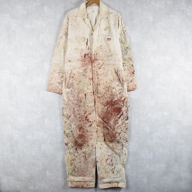 50年代 50s ぺニーズ ビッグマック ジャンプスーツ つなぎ 白 ホワイト