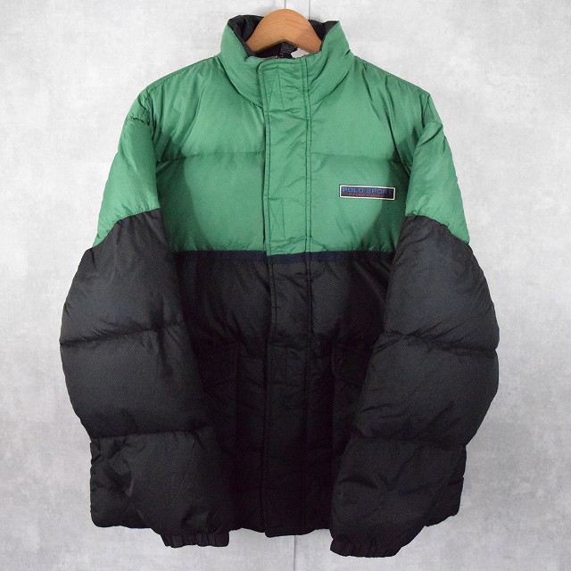 90年代 90s ポロスポ ポロスポーツ ラルフローレン 黒 ブラック 緑