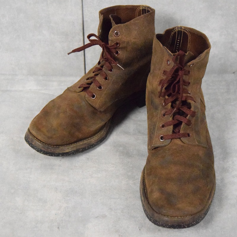 40年代 40s マリンコープ 海兵隊 ミリタリー アメリカ軍 靴 革 レザー