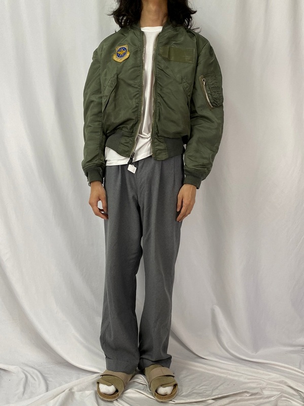 70年代 70s アメリカ軍 米軍 ミリタリー カーキ リバーシブル 空軍