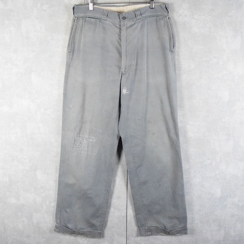60s 60年代 JCPenny Penny's ストアブランド グレー コットン ボトムス
