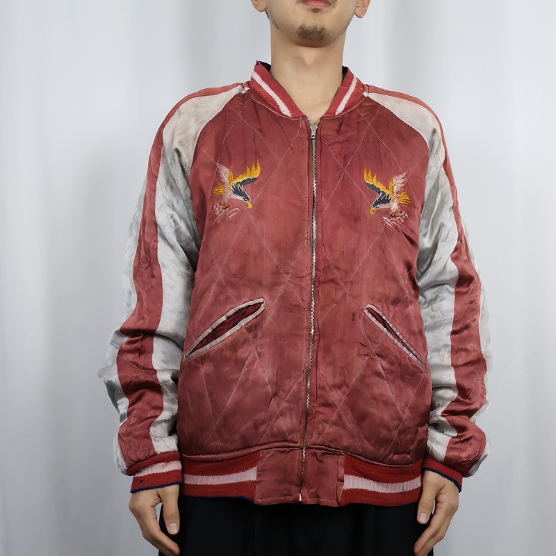 40s 50s 40年代 50年代 スーベニアジャケット リバーシブル ジャパン