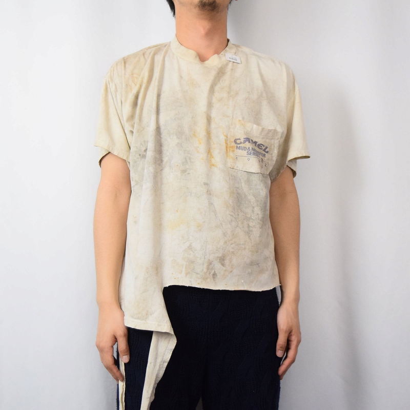 90年代 90s キャメル 煙草 ボロ 襤褸 企業 |ヴインテージ古着屋Feeet