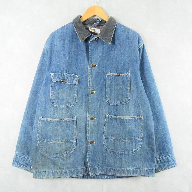 60年代 60s モンゴメリーワード インディゴ ジャケット | ビンテージ