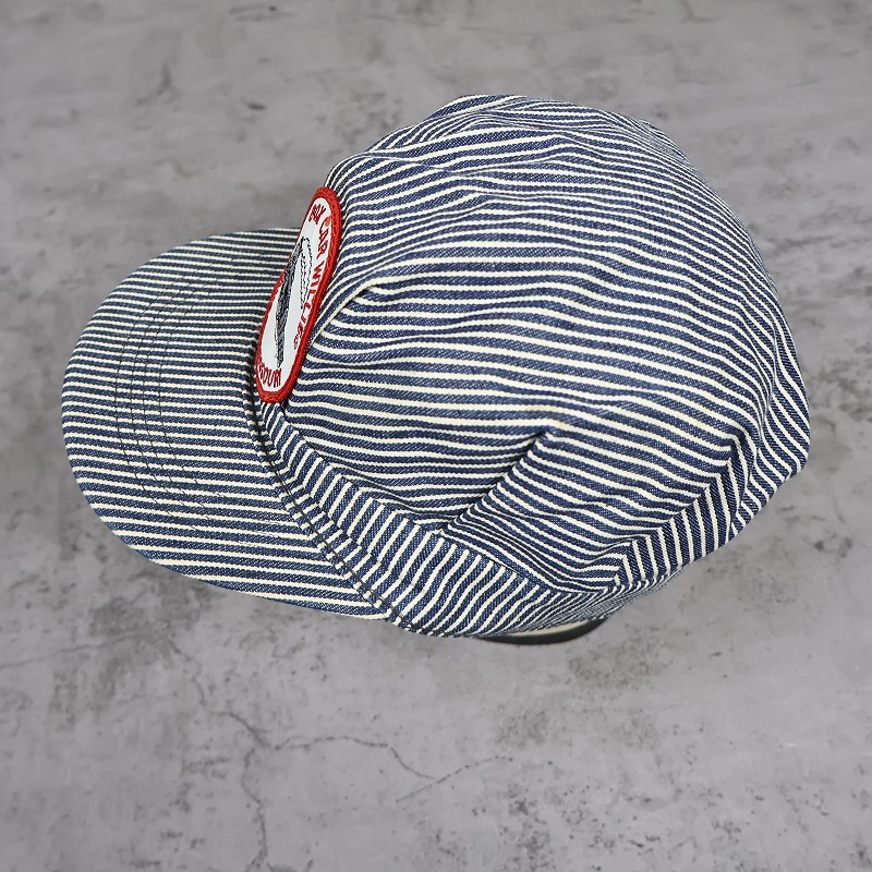 90s 90年代 80s 80年代 ヒッコリーストライプ デニム キャップ