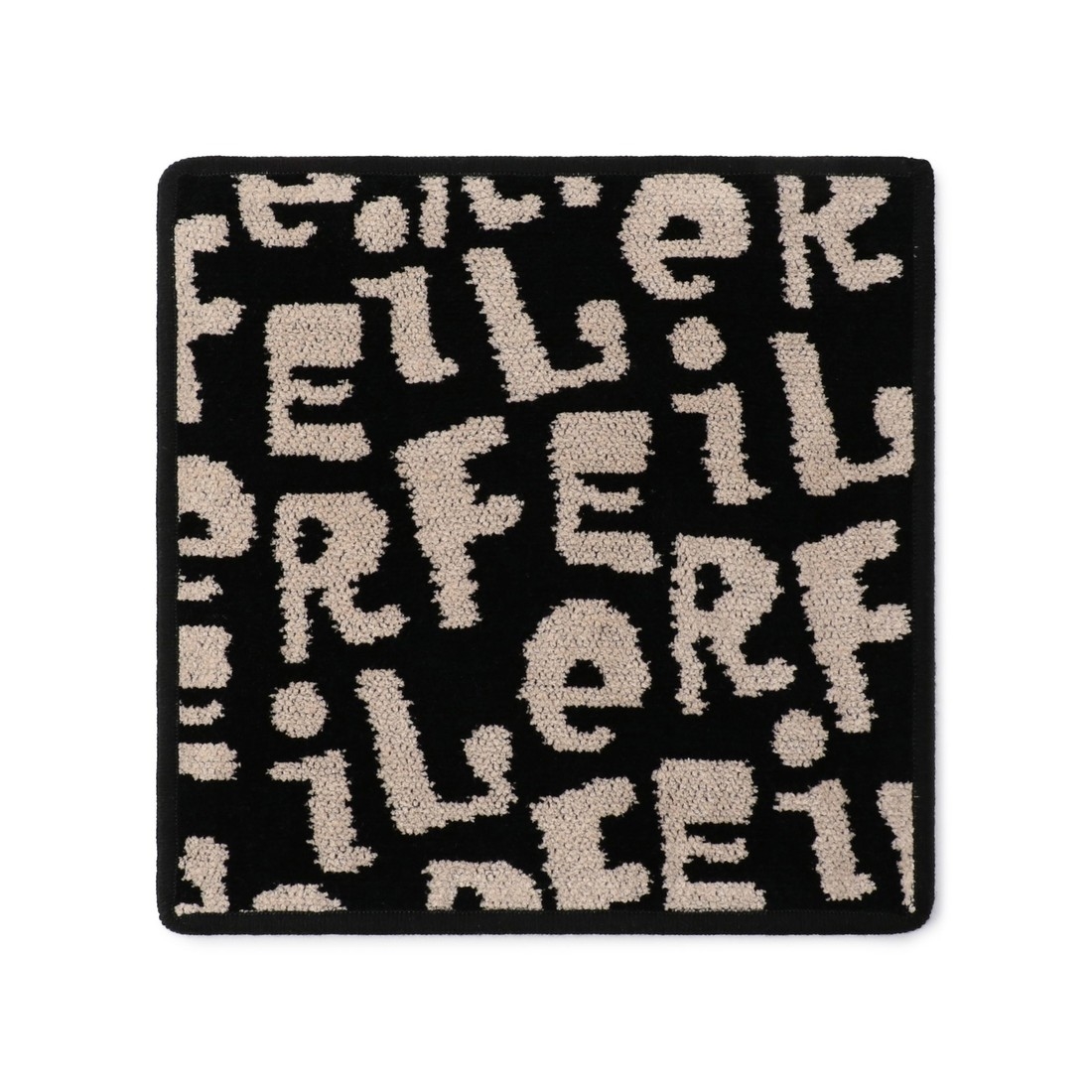ギグル ハンカチ（取扱店舗限定）(ブラック×ブラック): FEILER CLEAR