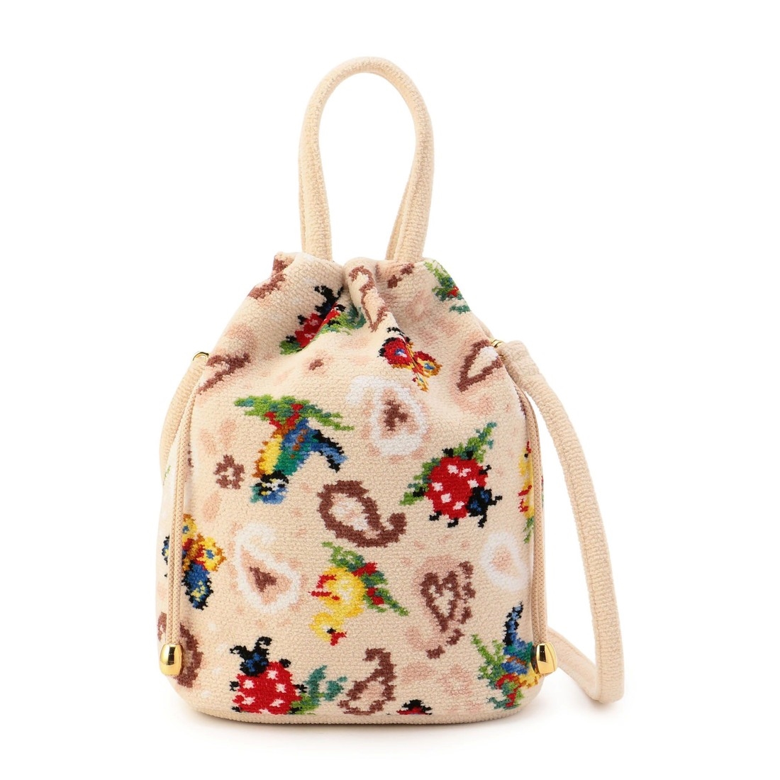 ハイジペイズリー 巾着ショルダーバッグ HPY-257008（WEB限定