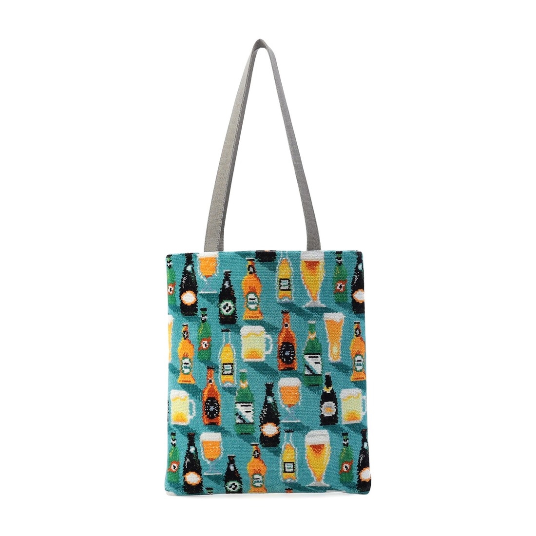 ラブラリーパーティー トートバッグ L/LOP-257484(ターコイズブルー