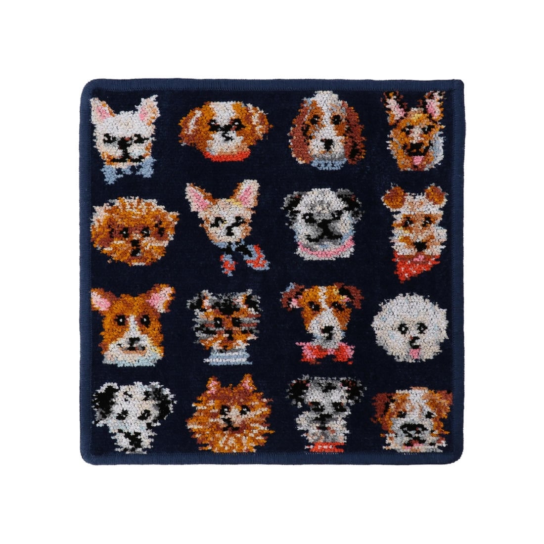 ラブラリードギー ハンカチ(ネイビー): LOVERARY BY FEILER